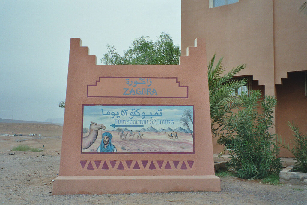 Wegweiser nach Timbuktu